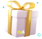 Receba seus bônus de boas-vindas no ru4