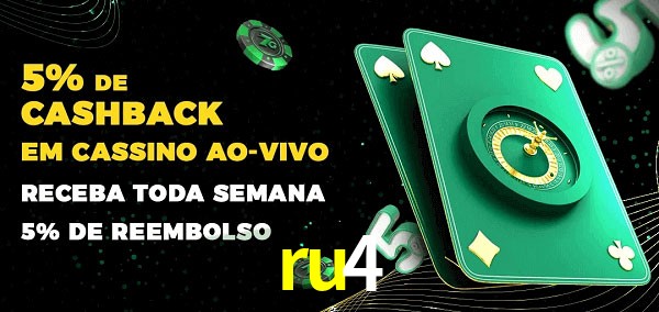 Promoções do cassino ao Vivo ru4